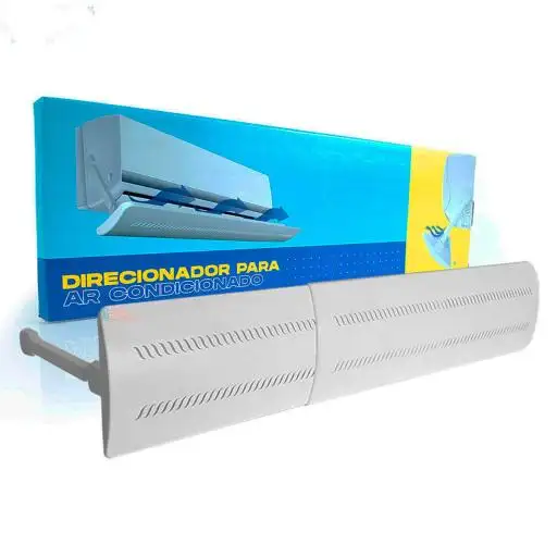 Kit 3 Defletores Plasticos Ar Condicionado Split 24000 Btu